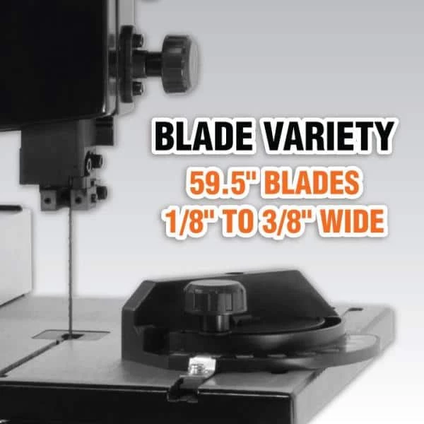 2.8 Amp 9 in. Benchtop Band Saw by WEN 5 2.8 Amp 9 in. Benchtop Band Saw by WEN - Image 3
