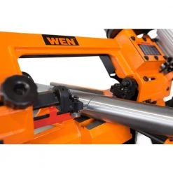 4 in. x 6 in. Metal-Cutting Band Saw with Stand by WEN 10 4 in. x 6 in. Metal-Cutting Band Saw with Stand by WEN -Outlet WEN Store wen stationary band saws ba4664 1f 1000