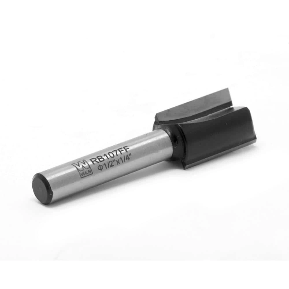 1/2 in. Straight 2-Flute Carbide Tipped Router Bit with 1/4 in. Shank and 3/4 in. Cutting Length by WEN 5 1/2 in. Straight 2-Flute Carbide Tipped Router Bit with 1/4 in. Shank and 3/4 in. Cutting Length by WEN - Image 3