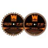 10 in. 32-Tooth and 60-Tooth Carbide-Tipped Professional Woodworking Saw Blade Set (2-Pack) by WEN 1 10 in. 32-Tooth and 60-Tooth Carbide-Tipped Professional Woodworking Saw Blade Set (2-Pack) by WEN -Outlet WEN Store wen table saw blades miter saw blades bl1032 2 64 1000