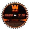 10 in. 40-Tooth Carbide-Tipped Professional Woodworking Saw Blade for Miter Saws and Table Saws by WEN 1 10 in. 40-Tooth Carbide-Tipped Professional Woodworking Saw Blade for Miter Saws and Table Saws by WEN -Outlet WEN Store wen table saw blades miter saw blades bl1040 64 1000