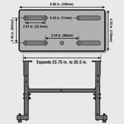 225 lbs. Capacity Height Adjustable Steel Lathe Stand by WEN -Outlet WEN Store wen tool stands la8800 1f 1000