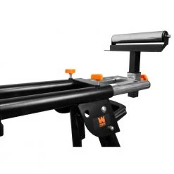 Collapsible Rolling Miter Saw Stand with 3 Onboard Outlets by WEN -Outlet WEN Store wen tool stands msa330 44 1000