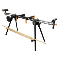 Collapsible Rolling Miter Saw Stand with 3 Onboard Outlets by WEN -Outlet WEN Store wen tool stands msa330 4f 1000