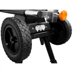 Collapsible Rolling Miter Saw Stand with 3 Onboard Outlets by WEN -Outlet WEN Store wen tool stands msa330 fa 1000