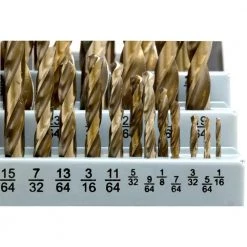 Gold Oxide HSS Drill Bit Set with Carrying Case (29-Piece) by WEN 10 Gold Oxide HSS Drill Bit Set with Carrying Case (29-Piece) by WEN -Outlet WEN Store wen twist drill bits db291a 1f 1000