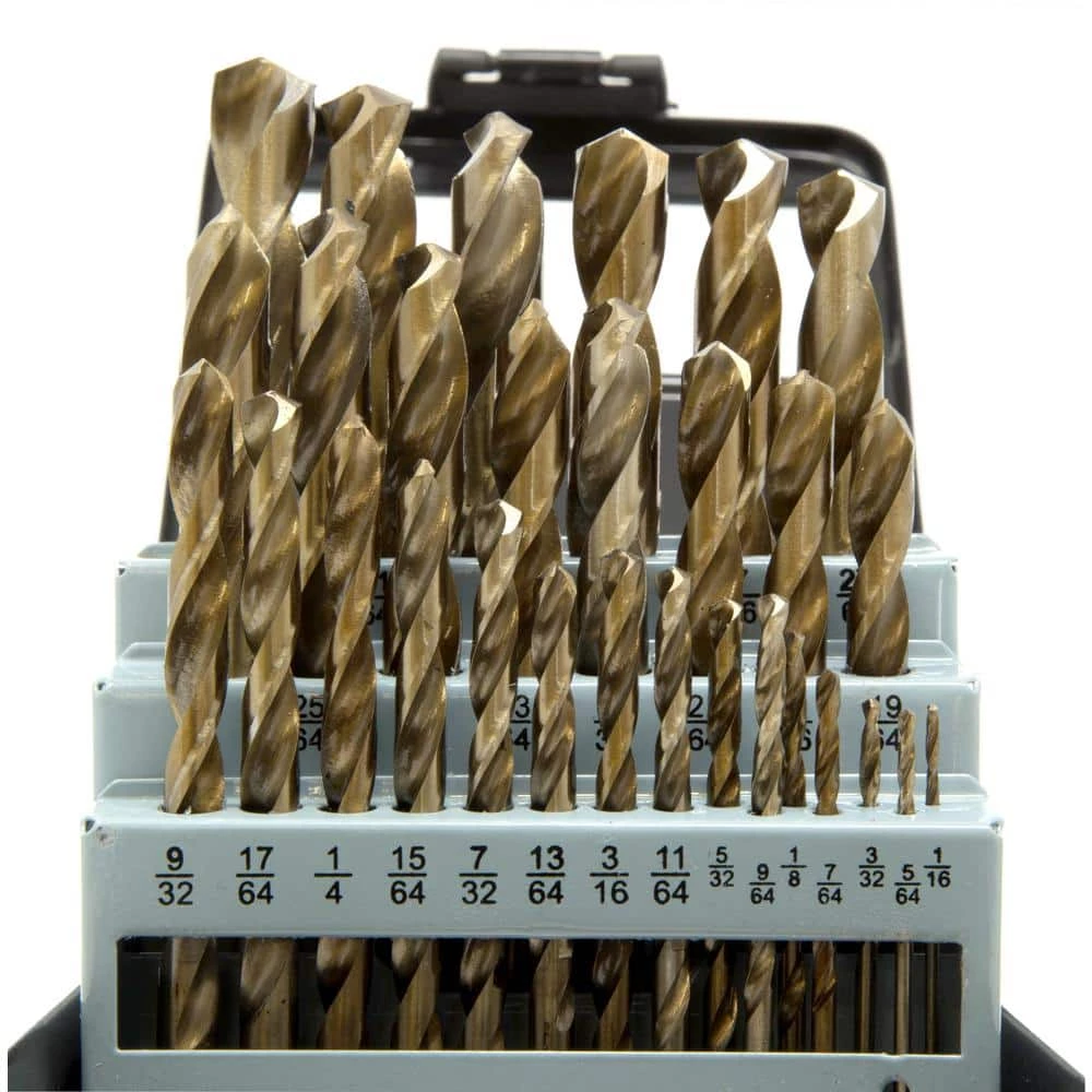 Gold Oxide HSS Drill Bit Set with Carrying Case (29-Piece) by WEN 4 Gold Oxide HSS Drill Bit Set with Carrying Case (29-Piece) by WEN - Image 2