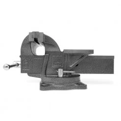 6 in. Heavy-Duty Cast Iron Bench Vise with Swivel Base by WEN -Outlet WEN Store wen vises bv456 4f 1000