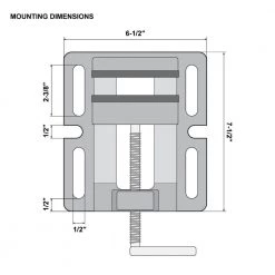 4 in. Drill Press Vise by WEN 9 4 in. Drill Press Vise by WEN -Outlet WEN Store wen vises dpa424 1f 1000