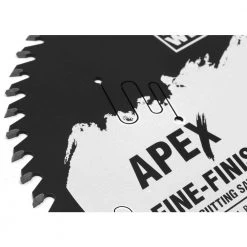 Apex 10 in. 60-Tooth Carbide-Tipped Fine-Finish Industrial-Grade Woodworking Saw Blade with Cool-Cut Coating by WEN -Outlet WEN Store wen wood carving discs bl1060c 4f 1000
