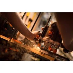 15 Amp Variable Speed Plunge Wood Working Corded Router Kit with Carrying Case and Edge Guide by WEN -Outlet WEN Store wen wood routers rt6033 1d 1000