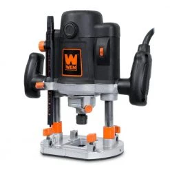 15 Amp Variable Speed Plunge Wood Working Corded Router Kit with Carrying Case and Edge Guide by WEN -Outlet WEN Store wen wood routers rt6033 40 1000