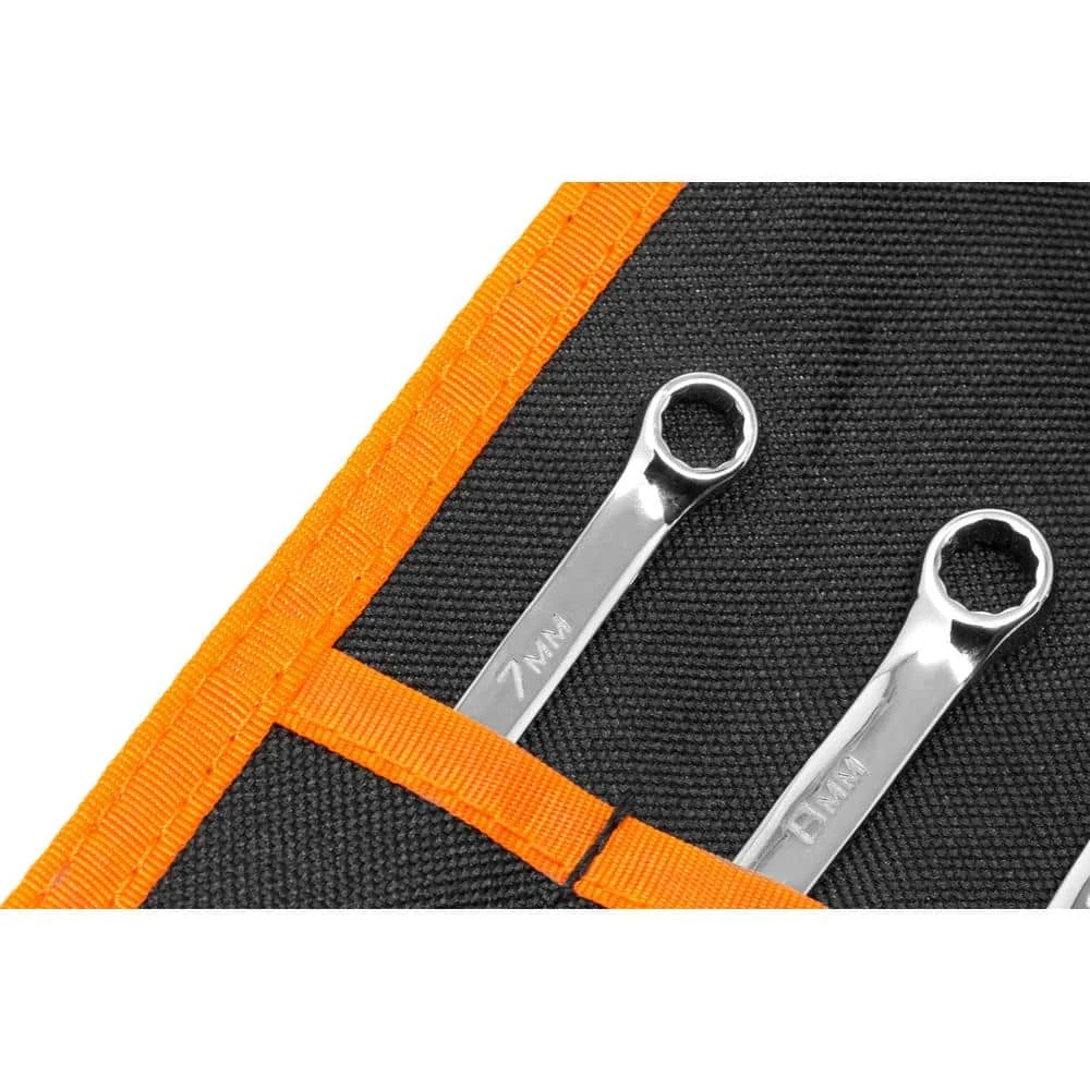 Professional-Grade Metric Combination Wrench Set with Storage Pouch (16-Piece) by WEN 10 Professional-Grade Metric Combination Wrench Set with Storage Pouch (16-Piece) by WEN - Image 8