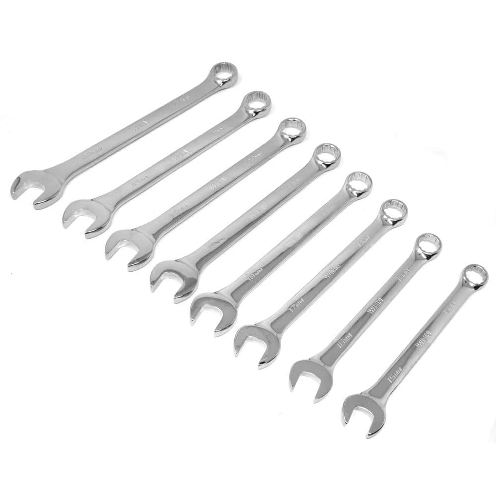 Professional-Grade Metric Combination Wrench Set with Storage Pouch (16-Piece) by WEN 5 Professional-Grade Metric Combination Wrench Set with Storage Pouch (16-Piece) by WEN - Image 3